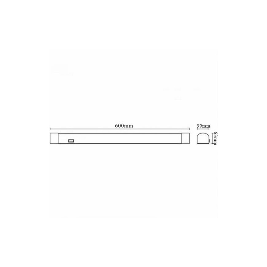 LED Badkamer spiegelverlichting LED/15W/230V 4000K IP44