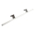 LED Badkamer spiegelverlichting MIRROR LED/12W/230V 80 cm IP44 glanzend chroom