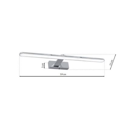 LED Badkamer spiegelverlichting SPLASH LED / 12W / 230V IP44