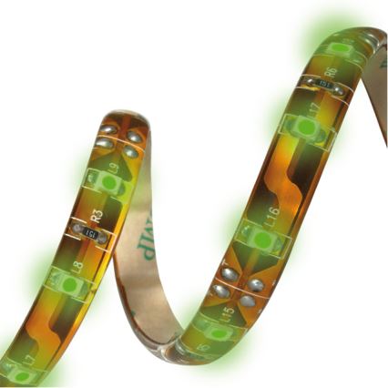 LED badkamer strip LED/24W/12V 5 m IP65 groen