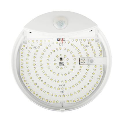 LED Badkamer wandlamp met sensor SAMSUNG CHIP LED/15W/230V 3000/4000/6000K IP44 wit