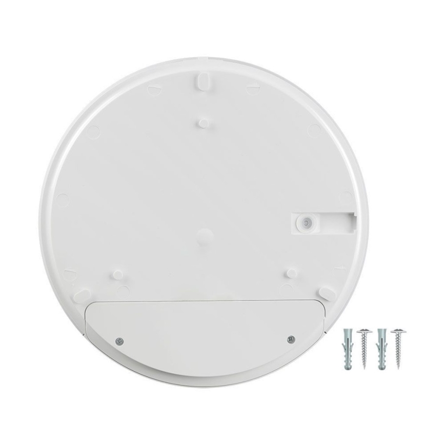 LED Badkamer wandlamp met sensor SAMSUNG CHIP LED/15W/230V 3000/4000/6000K IP44 wit
