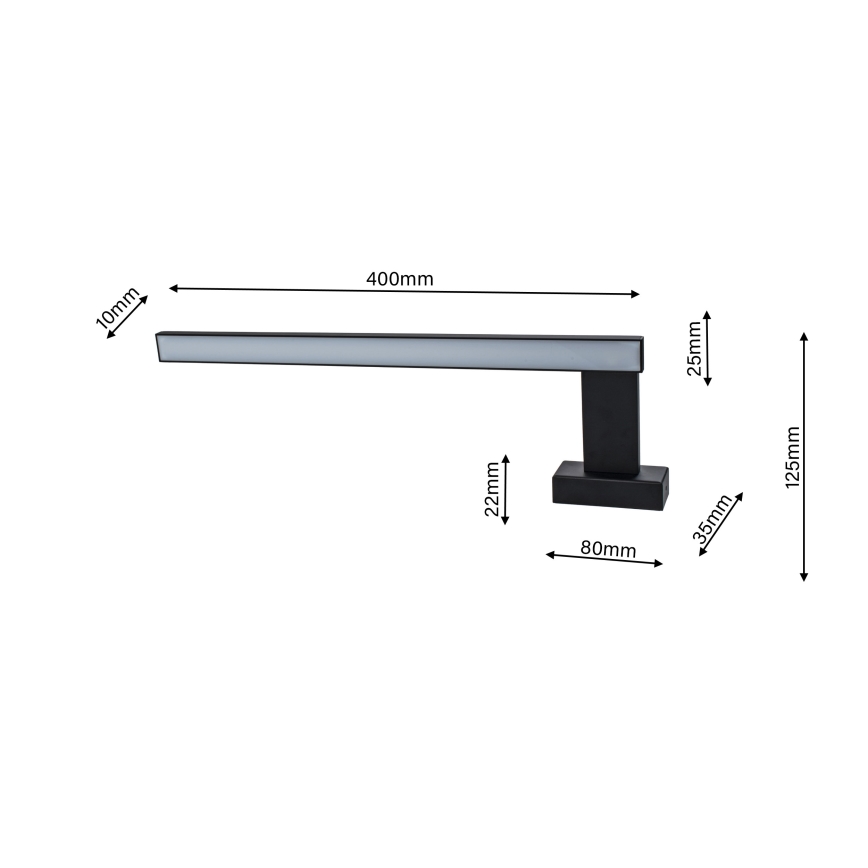 LED Badkamer wandverlichting SHINE 1xLED/11W/230V IP44
