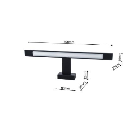 LED Badkamer wandverlichting SHINE 1xLED/7W/230V IP44