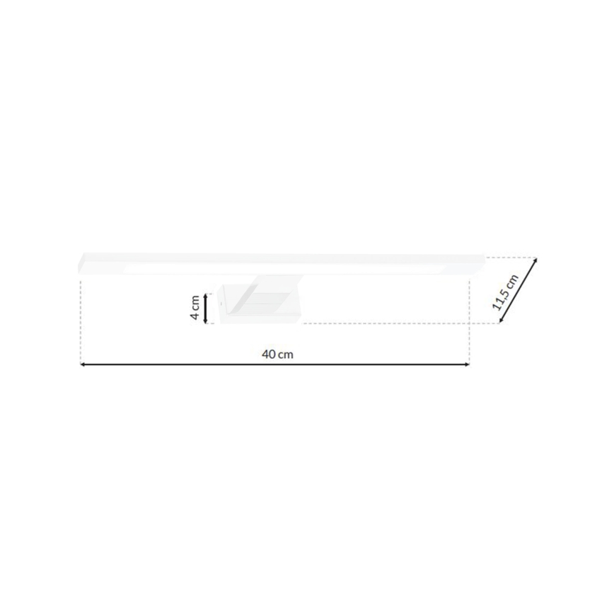 LED Badkamer wandverlichting SHINE 1xLED/7W/230V IP44