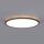 LED Badkamerlamp met bewegings- en schemersensor NIVERA LED/32W/230V IP54 3000/4000/6000K Ø 42 cm zwart + afstandsbediening