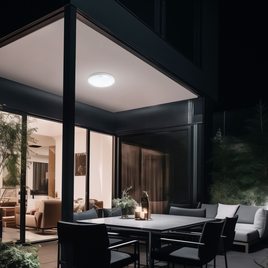 LED Badkamer wandlamp met bewegingssensor NYMPHEA PROXI LED/18W/230V IP54 3000K
