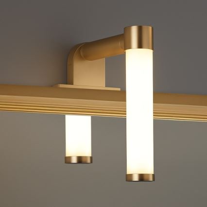LED-badkamerspiegelverlichting APA MINI LED/4W/230V IP44, goudkleurig