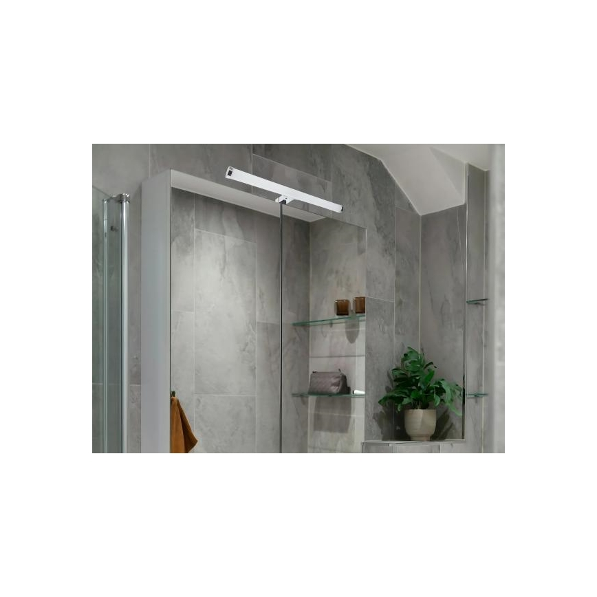 LED-badkamerspiegelverlichting LED/10W/230V 45 cm IP44 glanzend chroom