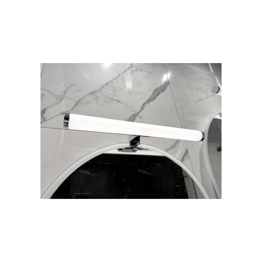 LED-badkamerspiegelverlichting LED/10W/230V 45 cm IP44 glanzend chroom