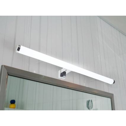LED-badkamerspiegelverlichting LED/12W/230V 59,5 cm IP44 glanzend chroom
