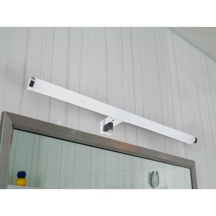 LED-badkamerspiegelverlichting LED/12W/230V 59,5 cm IP44 glanzend chroom