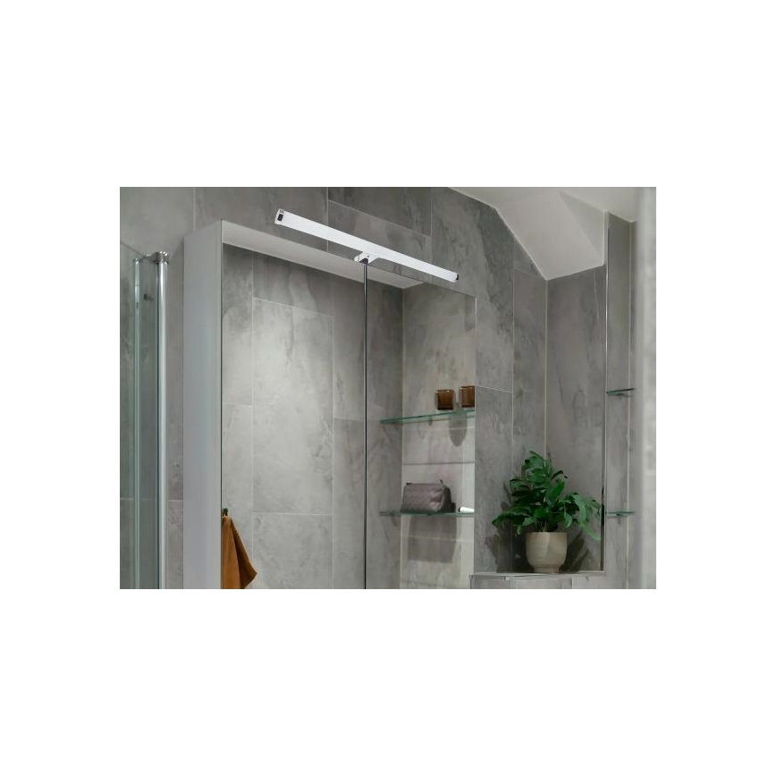 LED-badkamerspiegelverlichting LED/12W/230V 59,5 cm IP44 glanzend chroom
