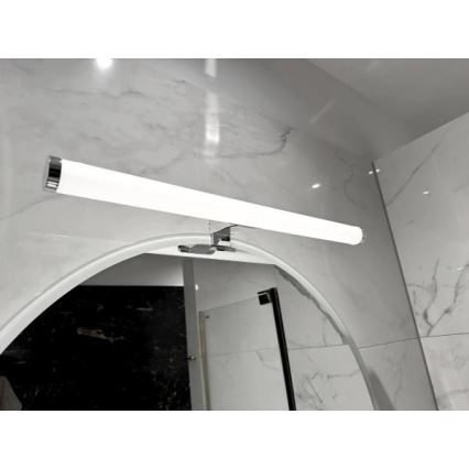 LED-badkamerspiegelverlichting LED/12W/230V 59,5 cm IP44 glanzend chroom