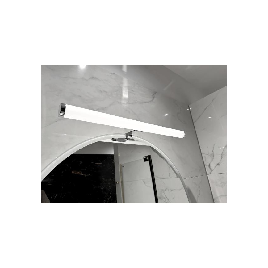 LED-badkamerspiegelverlichting LED/12W/230V 59,5 cm IP44 glanzend chroom