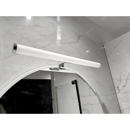 LED-badkamerspiegelverlichting LED/12W/230V 59,5 cm IP44 glanzend chroom