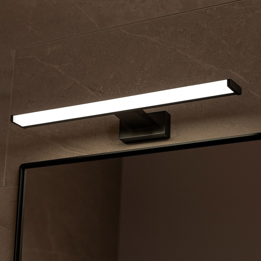LED badkamerspiegelverlichting MIRORE LED/10W/230V 60 cm IP44 zwart