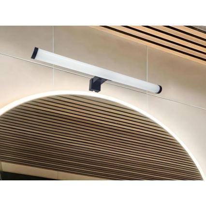 LED-badkamerverlichting voor spiegel LED/10W/230V 45 cm IP44 zwart