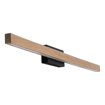 LED Badkamerwandlamp AQUAVIVA LED/12W/230V 80 cm IP44 eiken