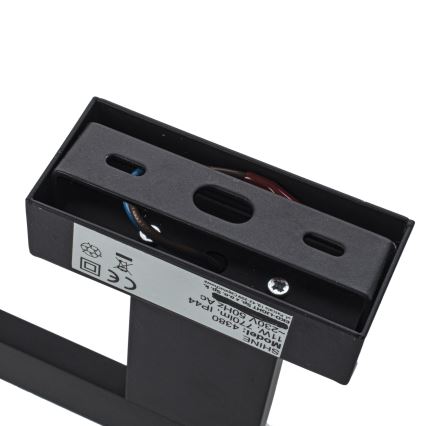 LED-badkamerwandlamp SHINE LED/11W/230V 42 cm IP44 zwart