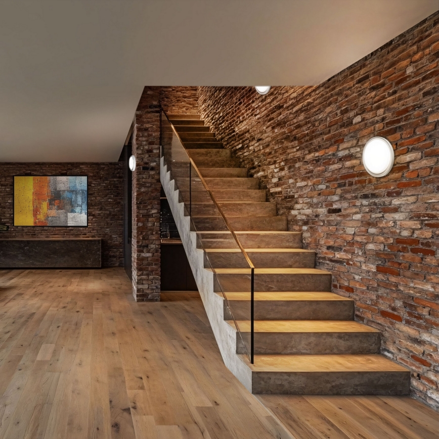 LED Badkamerwandlamp PASTILO LED/10W/230V 2700/4000/6000K IK10 IP54 wit rond