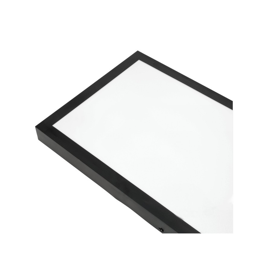 LED Bevestigd Lichtpaneel BRISBANE LED/36W/230V 4000K 29,5x119 cm zwart
