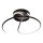 LED Bevestigde Hanglamp DELTA LED/30W/230V zwart