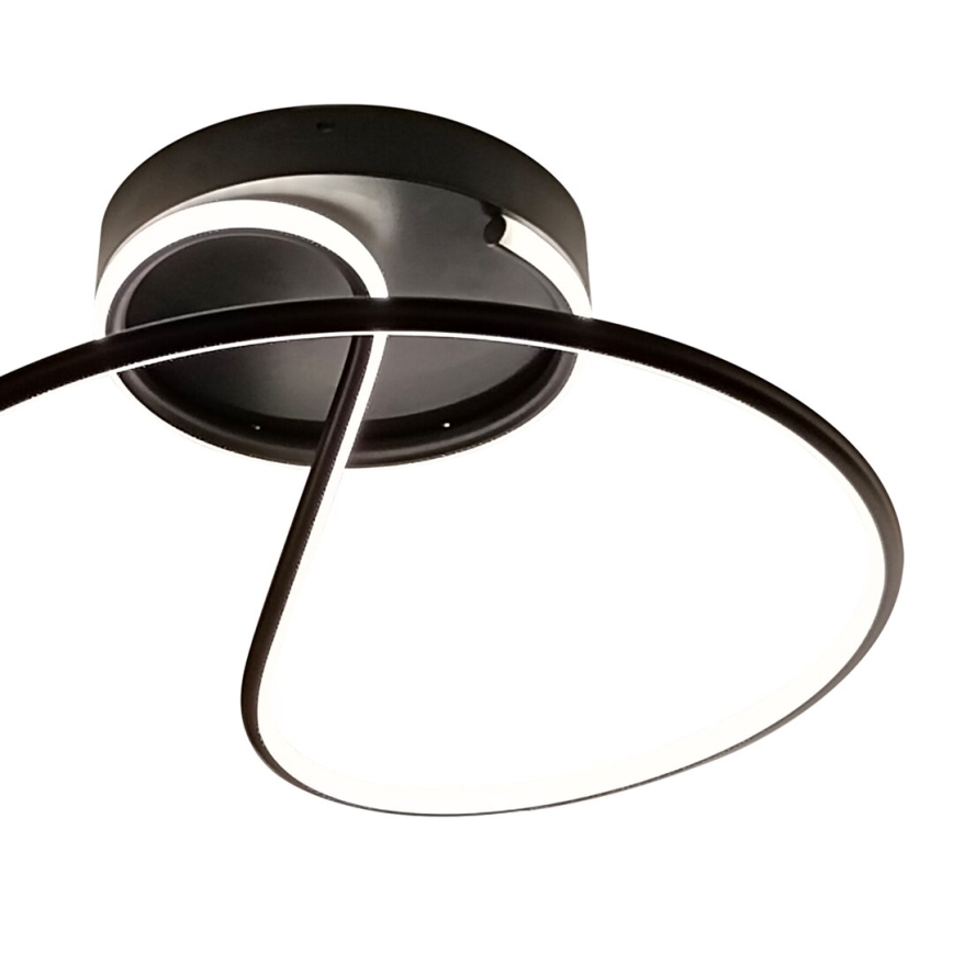 LED Bevestigde Hanglamp DELTA LED/30W/230V zwart