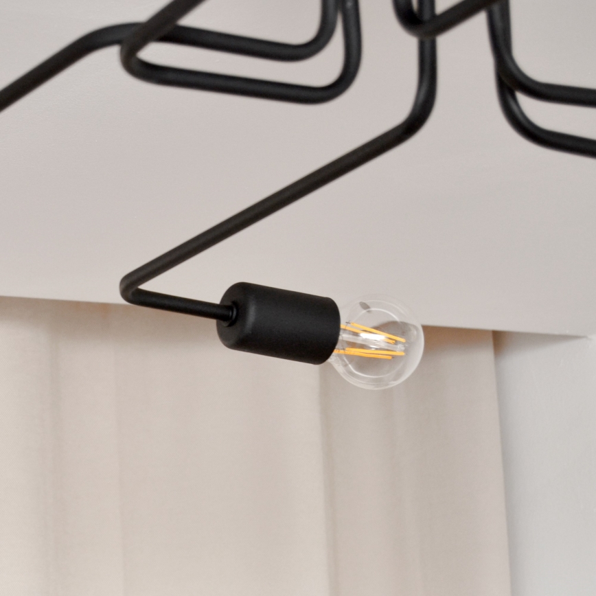 LED Bevestigde Hanglamp TUBE 6xE27/15W/230V