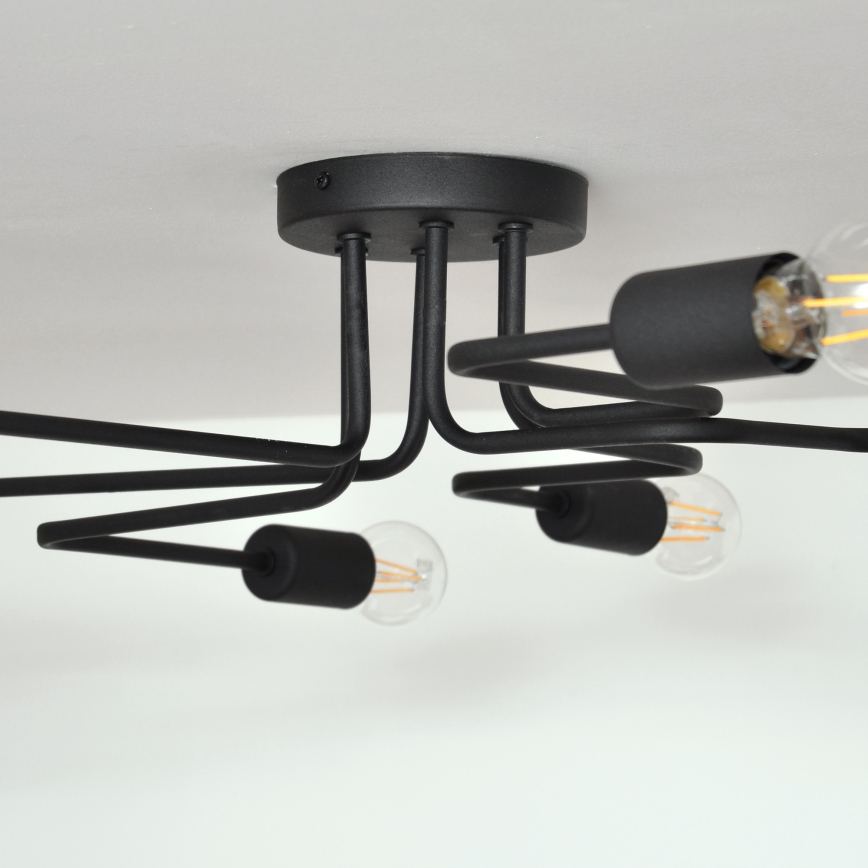 LED Bevestigde Hanglamp TUBE 6xE27/15W/230V