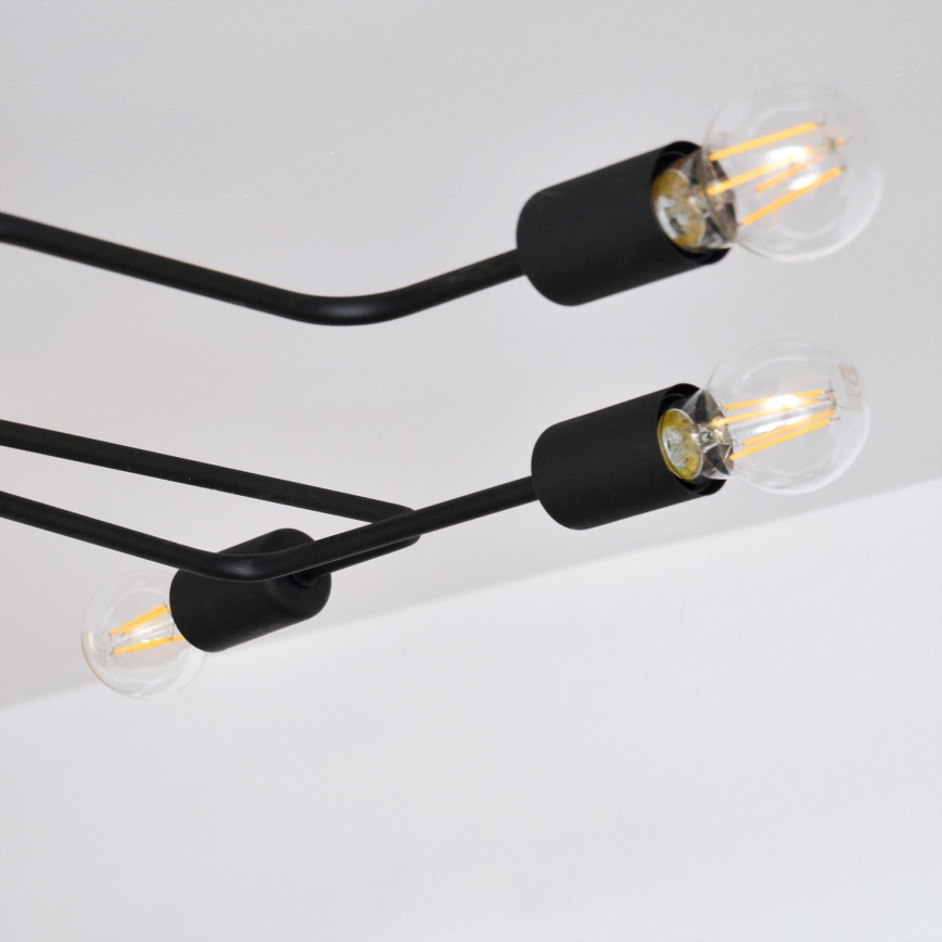 LED Bevestigde Hanglamp TUBE 6xE27/15W/230V