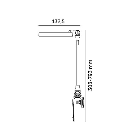 LED Binnenlamp voor het kweken van planten LED/10W/5V 3200K