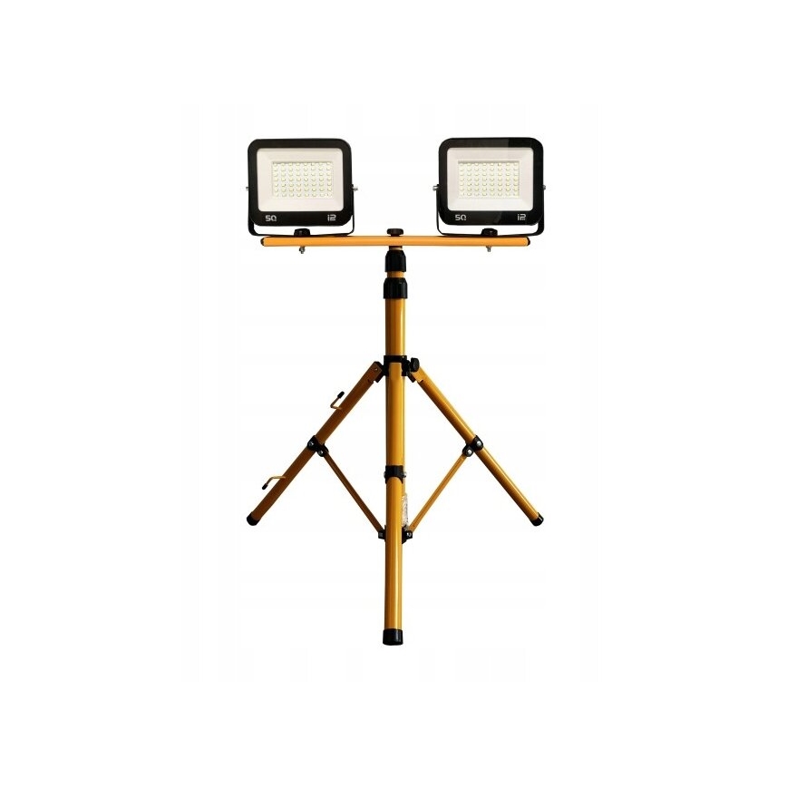 LED Bouwlamp met een standaard NOCTIS 2xLED/50W/230V 4000K IP65