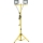 LED Bouwlamp met een standaard TIGRA 2xLED/50W/230V 4000K IP54 zwart/geel
