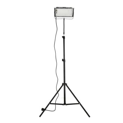 LED Bouwlamp met een standaard voor het kweken van planten FIRON LED/45W/230V IP54 zwart