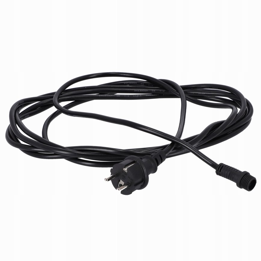 LED buiten decoratieve lichtslinger 20xE27/1W/230V 11,44 m IP44 zwart