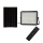 LED Buiten dimbaar zonne- Schijnwerper LED/15W/3,2V IP65 4000K 12000 mAh zwart + afstandsbediening