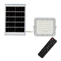 LED Buiten dimbaar zonne- Schijnwerper LED/6W/3,2V IP65 6400K wit + afstandsbediening