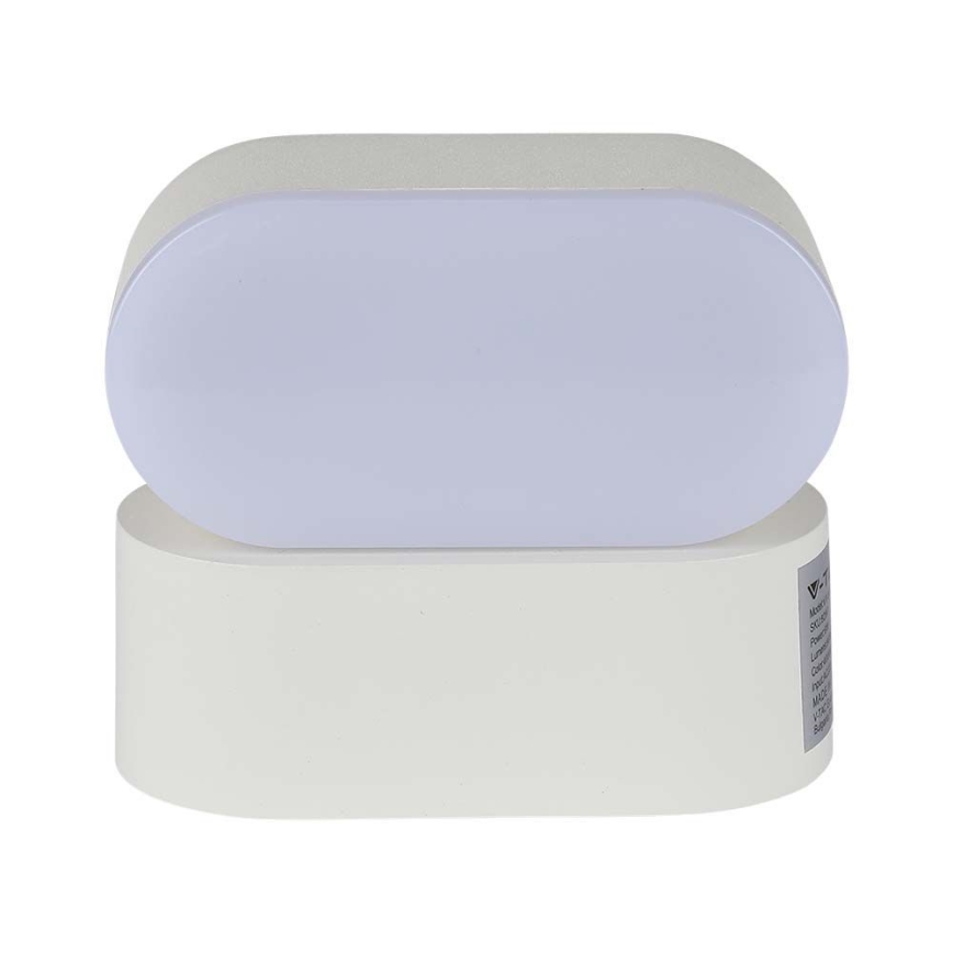 LED Buiten flexibel wandlamp LED/5W/230V 3000K IP65 wit