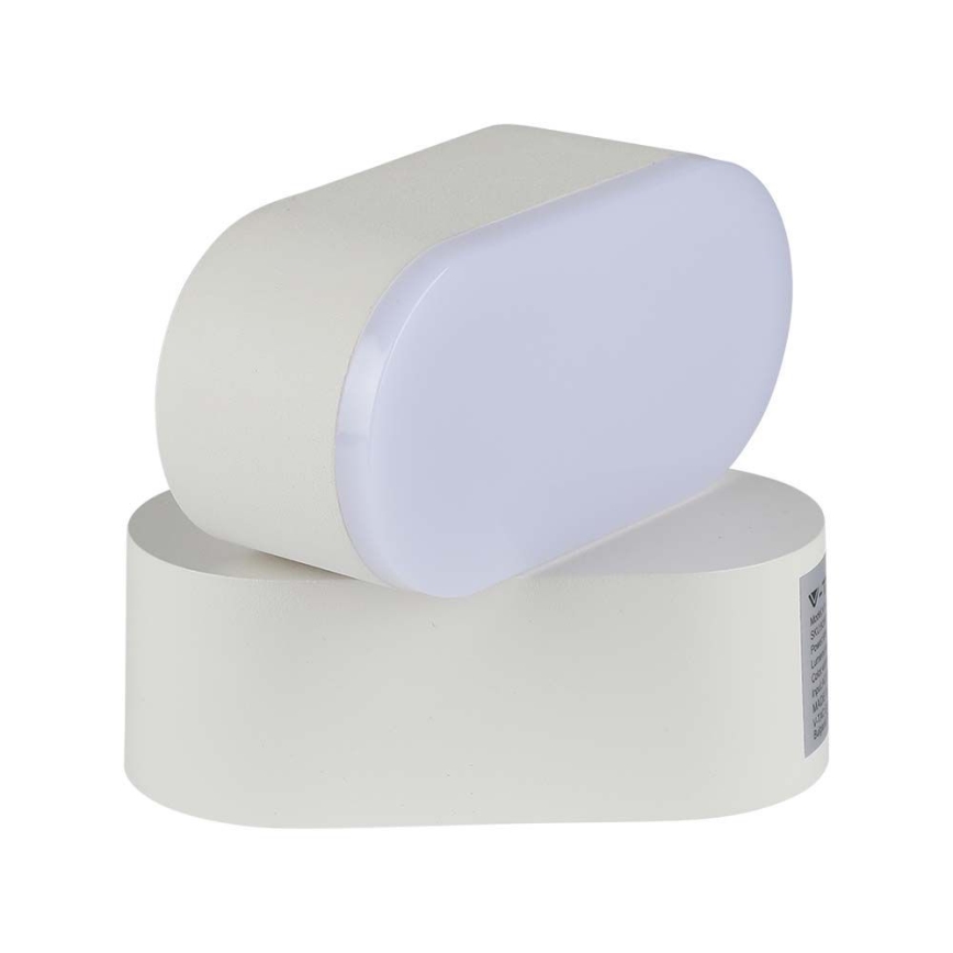 LED Buiten flexibel wandlamp LED/5W/230V 3000K IP65 wit