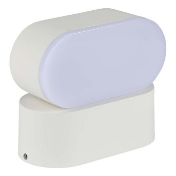 LED Buiten flexibel wandlamp LED/5W/230V 4000K IP65 wit