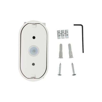 LED Buiten flexibel wandlamp LED/5W/230V 4000K IP65 wit