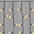 LED buiten kerstketting 100xLED/1x2m IP44 warm wit