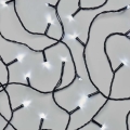 LED buiten kerstlichtsnoer 100xLED/10m IP44 koud wit
