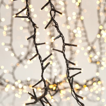 LED buiten kerstlichtsnoer SNAKE 1300xLED 29,1 m IP44 warm wit