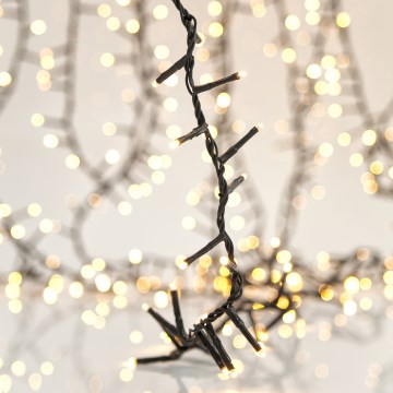 LED buiten kerstlichtsnoer SNAKE 800xLED 19,1 m IP44 warm wit