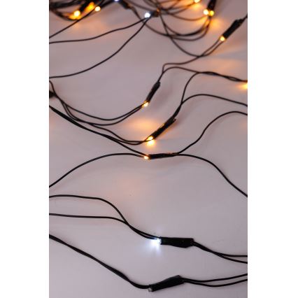 LED buiten kerstnet NET 240xLED/7,2W/230V 1,5x2 m IP44 warm wit