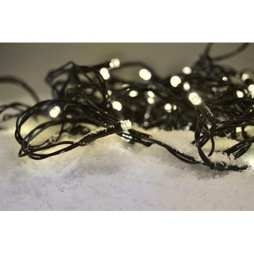 LED buiten kerstsnoer 100xLED/8 functies IP44 13m warmwit