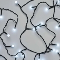 LED buiten-kerstsnoer 80xLED/8 functies 13m koud wit IP44