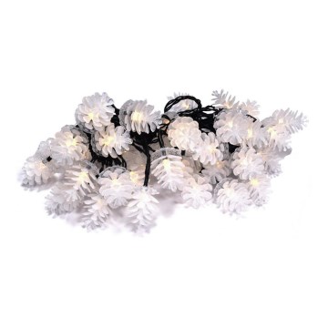 LED buiten kerstverlichting 40xLED/15m IP44 warm wit